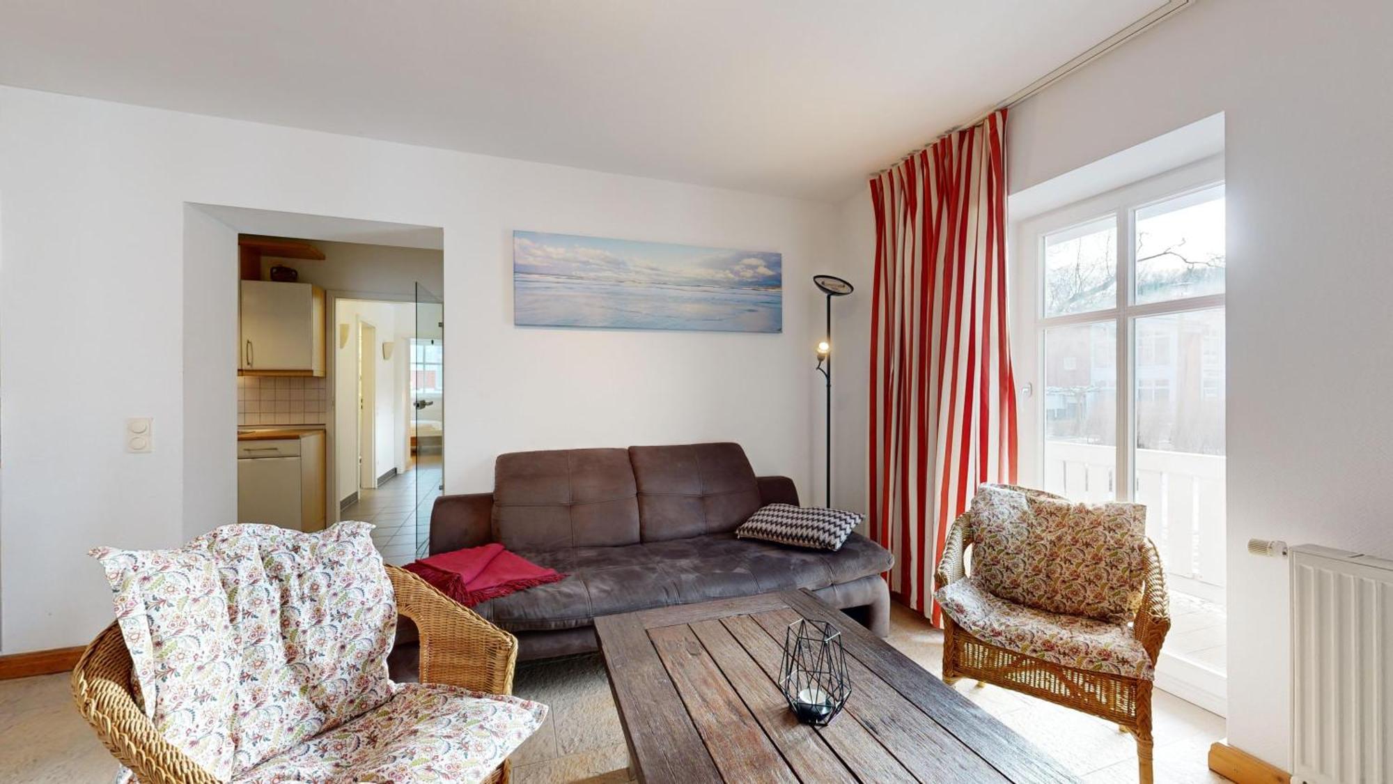 Strandblick In Binz, Fewos Direkt Am Mit Balkon Und Teilweise Mit Meerblick Апартаменты