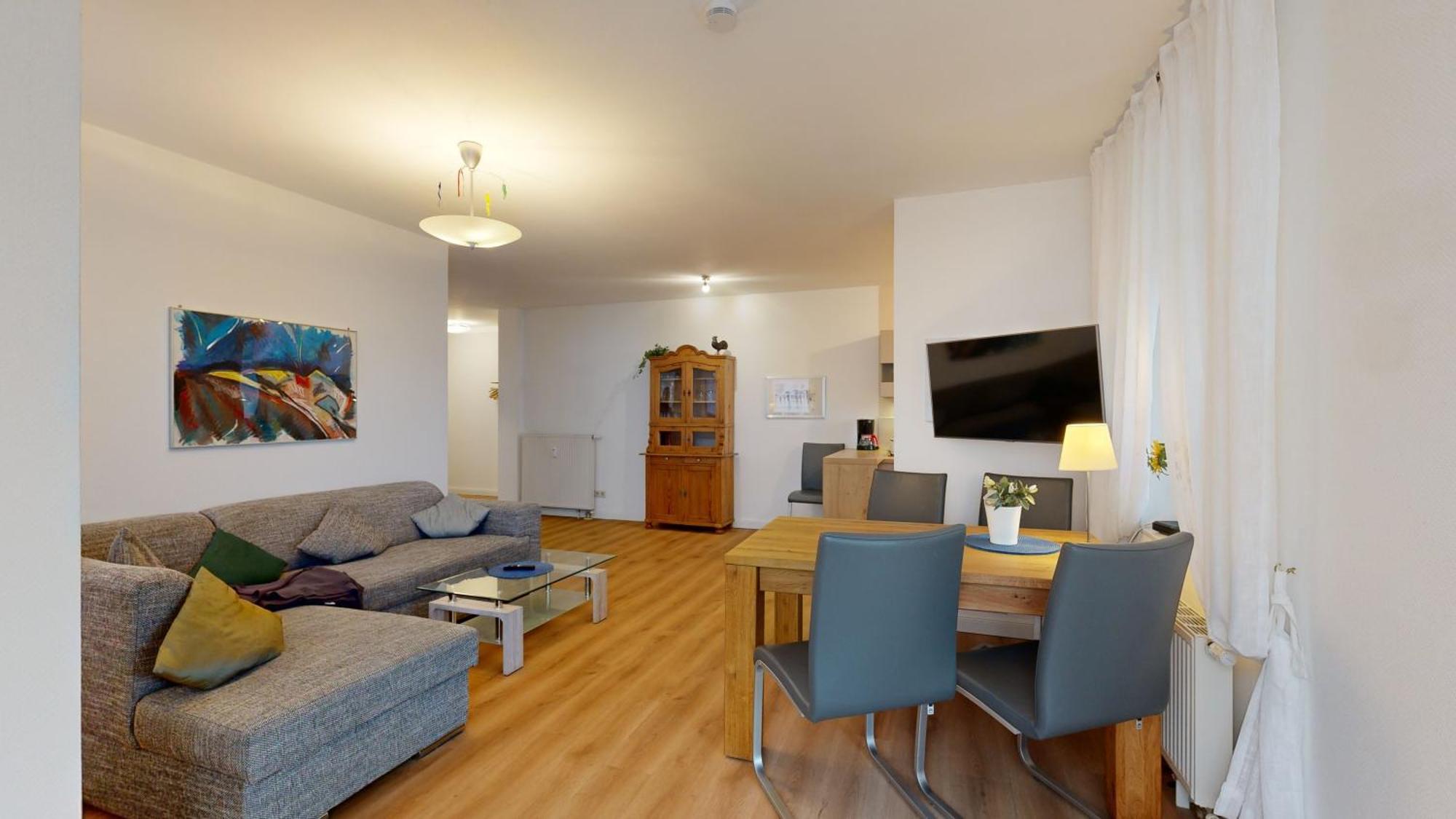 Strandblick In Binz, Fewos Direkt Am Mit Balkon Und Teilweise Mit Meerblick Apartment Ostseebad Binz