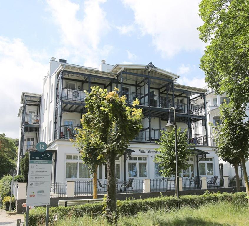 Strandblick In Binz, Fewos Direkt Am Mit Balkon Und Teilweise Mit Meerblick Ostseebad Binz